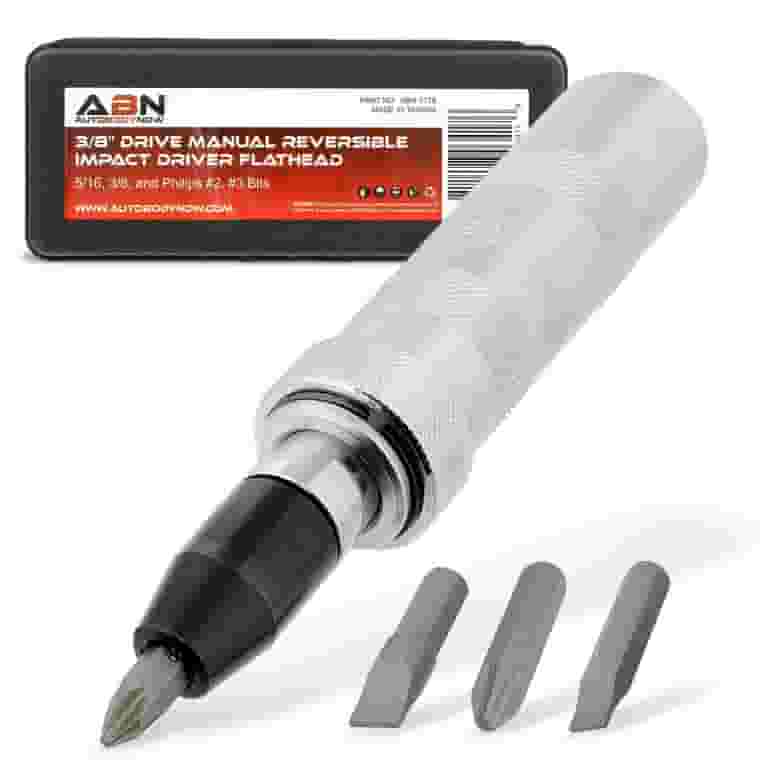 ABN 3/8in Reversible Hand Held Impact Driver and Impact