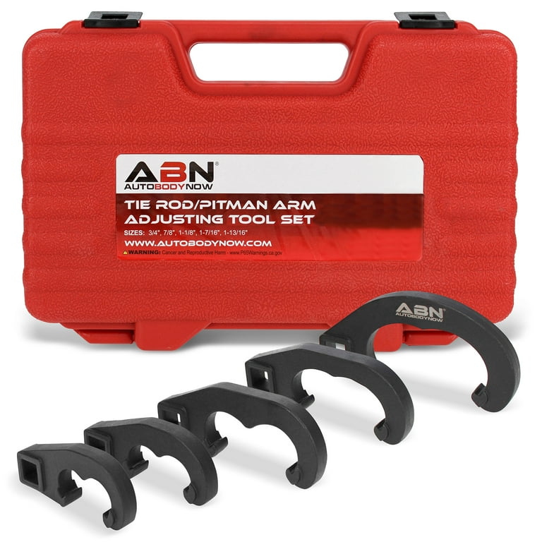ABN  5 Pc Tie Rod Adjusting Tool Kit and Pitman Arm Puller Kit Adjusting  Set 