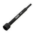 thumbnail image 1 of ABN 9/16 IN Impact Nut Driver Bits Extended Magnetic Sockets, 1/4 IN Shank, 1 of 5
