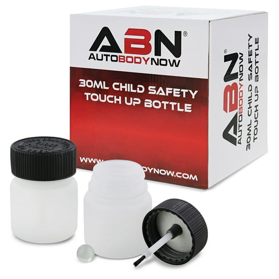 ABN Auto Paint Touch Up Bottles with Brush and Marble - 50pk 30mL Containers