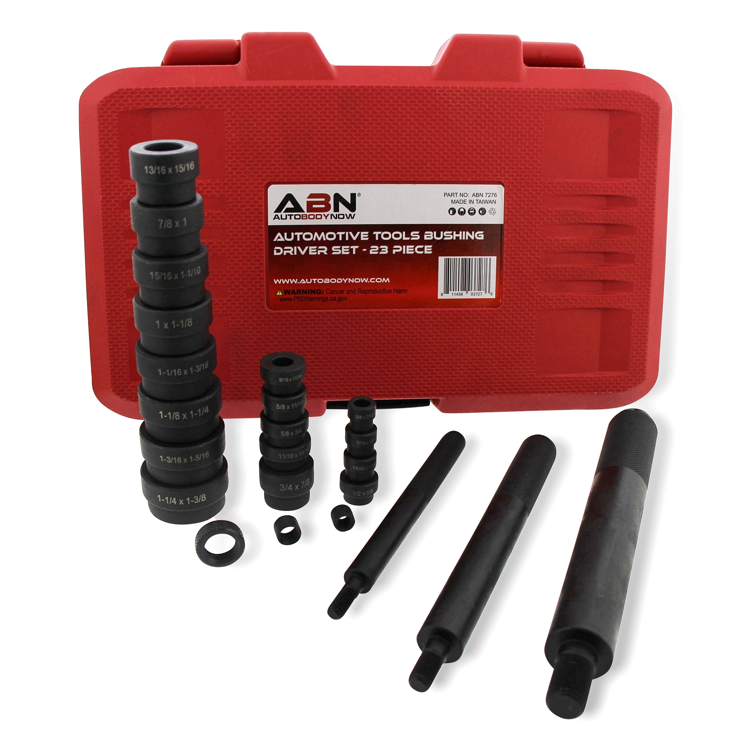ABN Bushing Driver Set 23 Pc Bearing Installer SAE Bushing Press