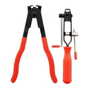 ABN CV Joint Ear Clamp Tool & Boot Crimp Pliers 2-Piece Kit   Hose Clamping Set