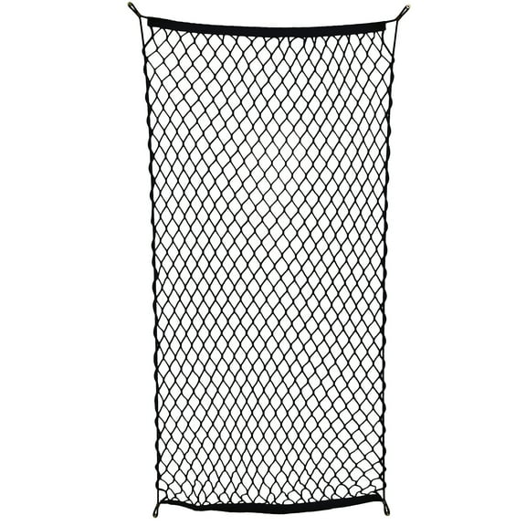 ABN Cargo Net w/ Fasteners & Hardware 24” x 45” Inch (60” Stretched) ATV & SUV