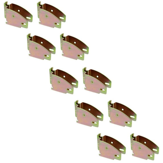 ABN E Track Wood Beam Socket Fittings - 10pk Shelf Brackets E Track Accessories