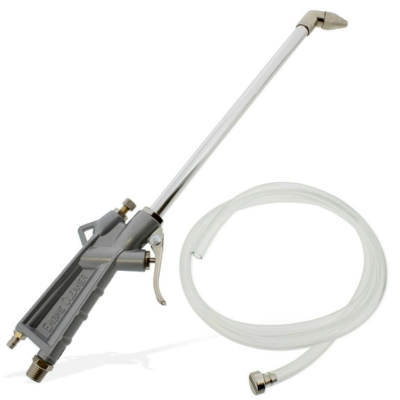 ABN Engine Cleaning Gun with 4-Foot Siphon Hose, High-Pressure Degreaser Spray Gun Kit, Aluminum