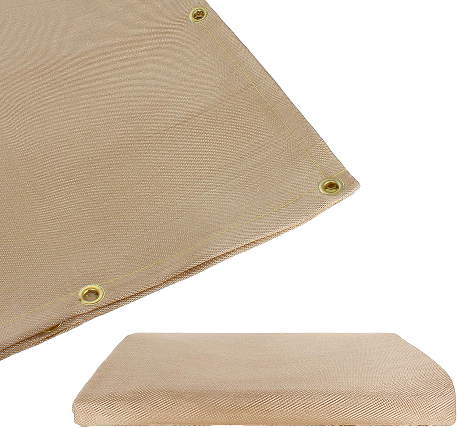 ABN Fiberglass Welding Blanket Fireproof 1 Pack 6x8 ft High Temp Insulating Welding Blanket