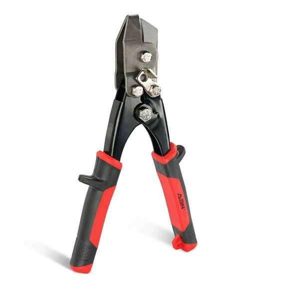 ABN Hand Notcher for Sheet Metal and Vinyl Siding - 10 Inch HVAC Cutting Tool