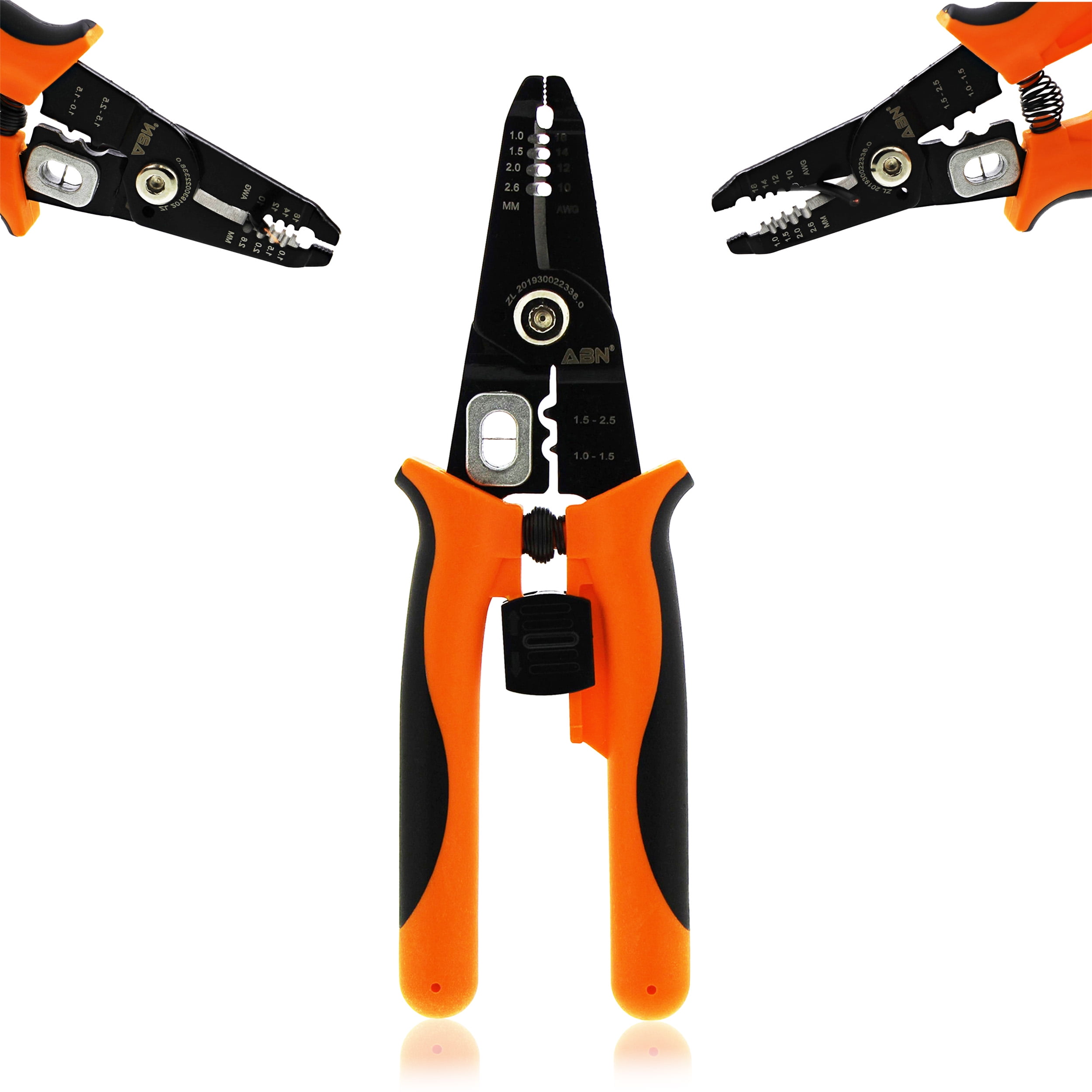 ABN Multipurpose Crimping Tool 8in Electrical Wire Stripper