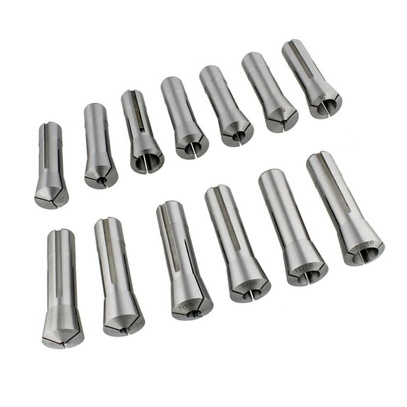 ABN | Precision R8 Collet Set 13pc Mill Collets Set – Collets for Mill Machine