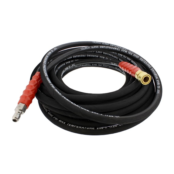ABN Pressure Washer Hose 50 FT - 3/8 IN Quick Connect Power Washer Hose 4000 PSI