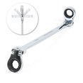 thumbnail image 1 of ABN Ratcheting Wrench 13 and 15mm Double End Flex Head Metric Ratcheting Wrench, 1 of 2