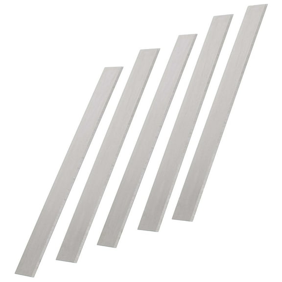 ABN Replacement 8in Floor Razor Scraper Blades 5-Pack – Heavy-Duty Garage Flooring Removal and Demolition Razors