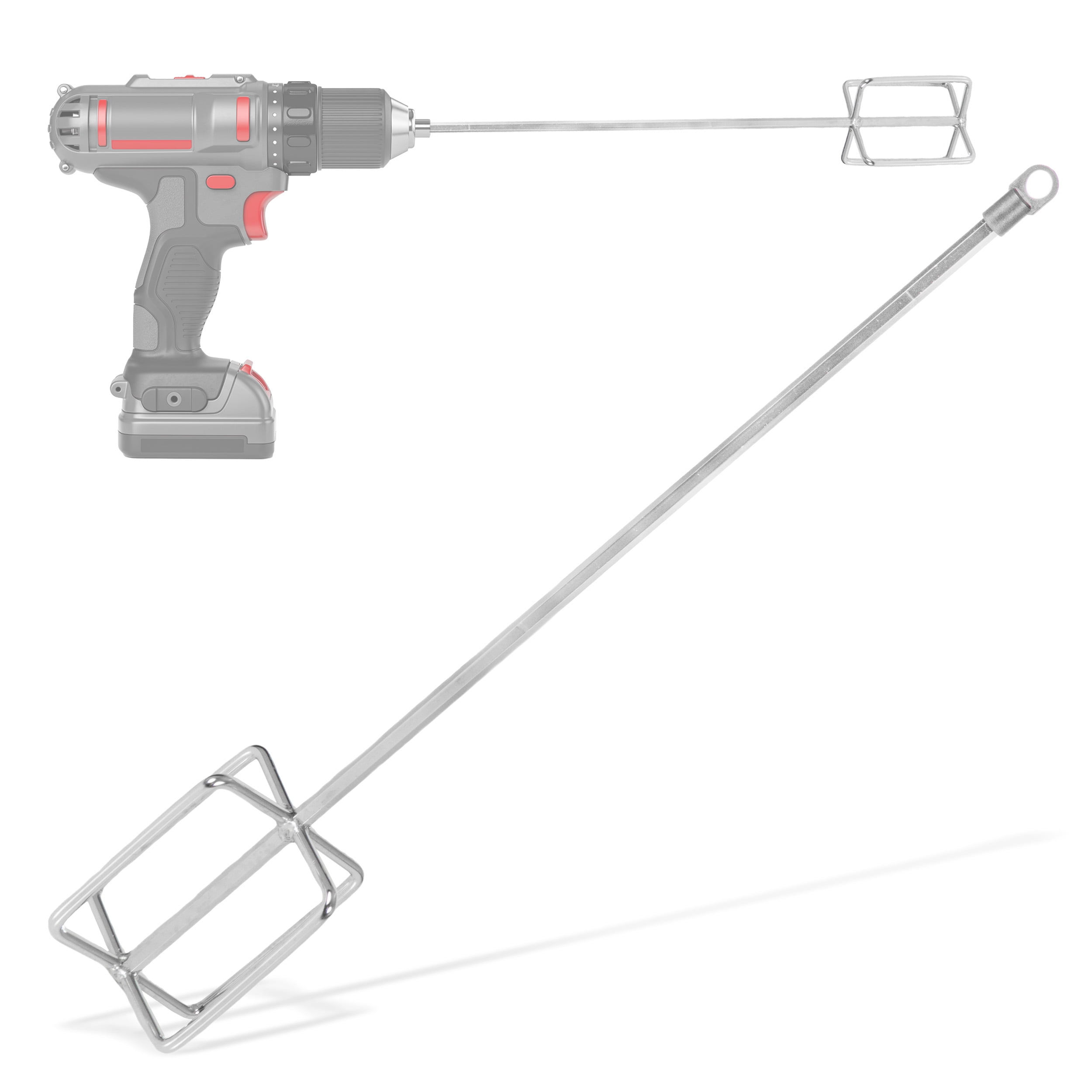 ABN Thinset Mortar Grout 5 Gallon Mixer 5 x24 Inches Power Drill Attachment Bit