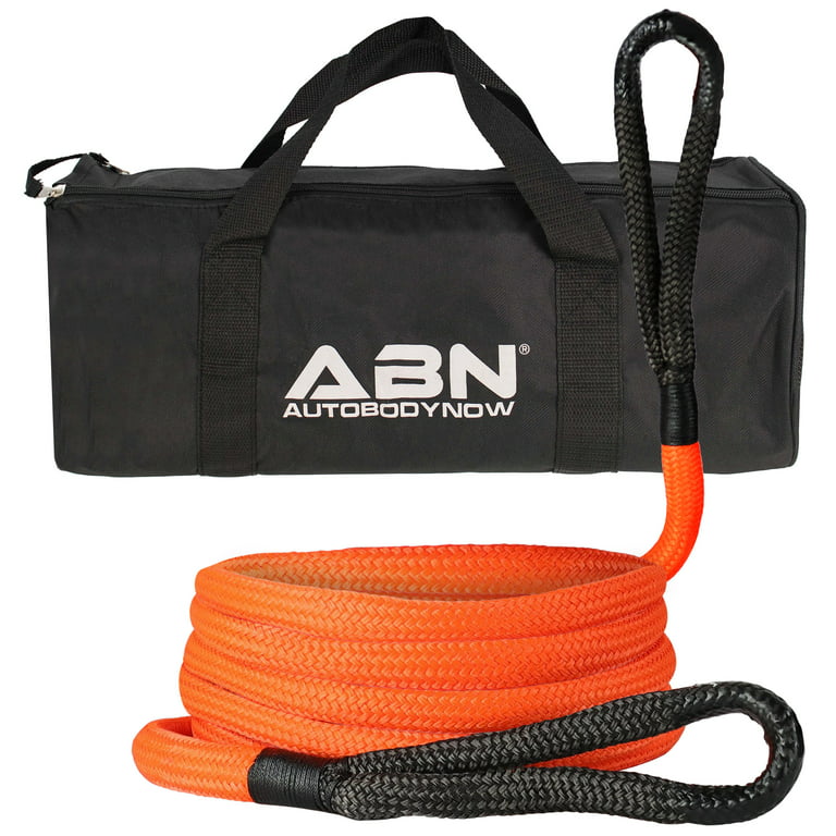 ABN Tow Strap Kinetic Recovery Rope - 3/4in x 20ft Off Road