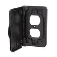 thumbnail image 1 of ABN Weatherproof Receptacle Cover in Black for RV Outdoor Electrical Outlet, 1 of 2