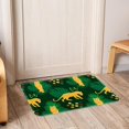 ABOAKRL Lions and Plants Bath Rugs Absorbent Non Slip Door Mats Soft