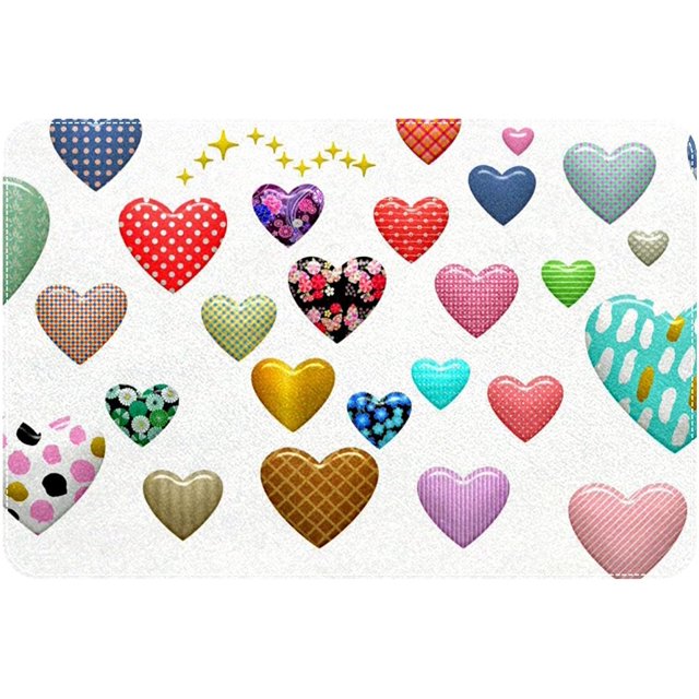 ABOAKRL Yellow Fruit Lemon Durable Doormat Indoor Outdoor Entrance Door