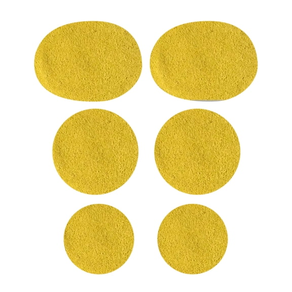 ABODELINE 6 Pieces Shoe Patches Adhesive Shoe Patch Vamp Repair Stickers Sneakers Leather Shoes Rim Stickers Repairment of Heel Repair Patch Care Kits Shoe Care Treatments and Dyes Accessories