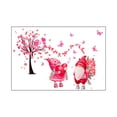 thumbnail image 1 of ABODELINE Valentine's Day Wall Decals Pink Heart Tree Gnome Wall Stickers Love Butterfly Valentines Stickers Heart Wall Decor for Living Room Anniversary Party Decor, 1 of 6