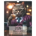 thumbnail image 1 of ABODELINE Wall Calendar 2026, Cat Calendar From January 2026 to December 2026, Cat Emojis Theme Large Calendar 8"x11" for Organizing & Planning, 1 of 6