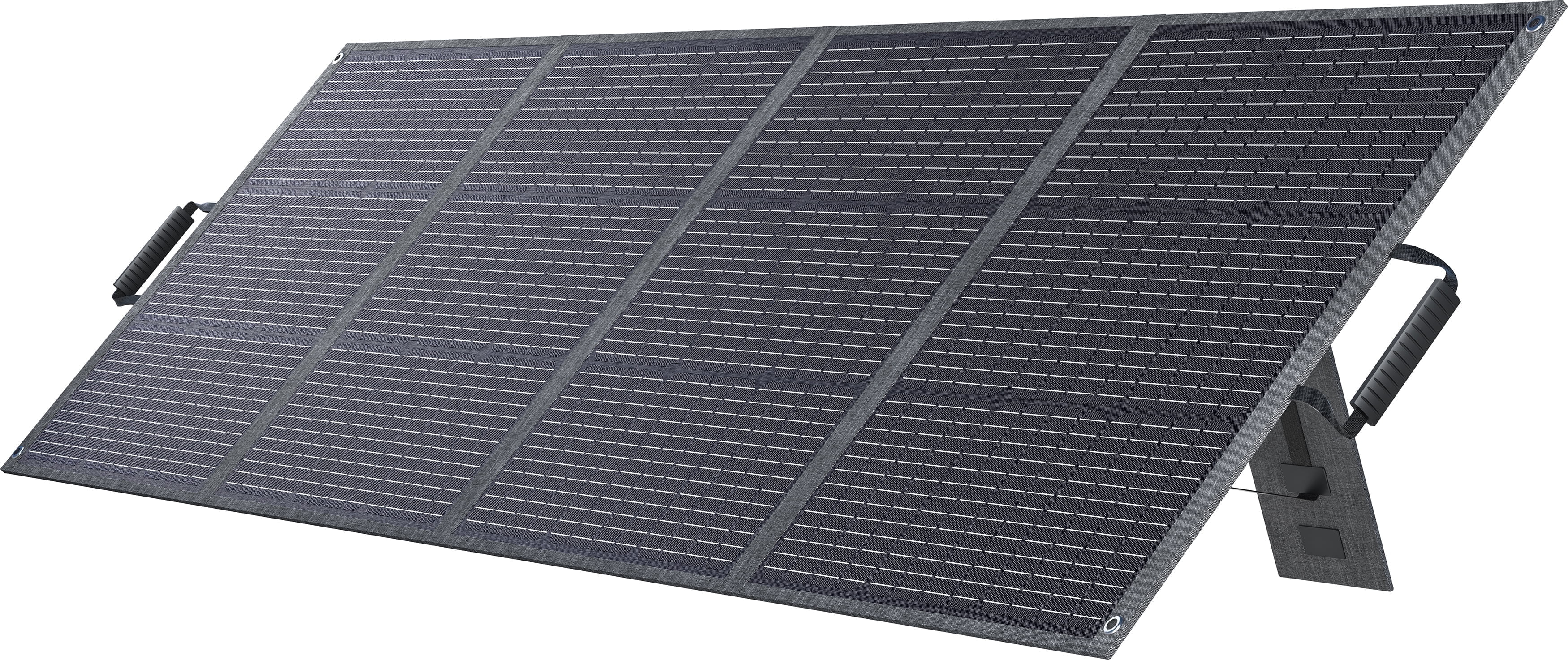 ABOK 200W Portable Solar Panel – 23.5% High Efficiency, Foldable with Kickstand, IP68 Waterproof for Off-Grid, Camping, RV Road Trips, Outdoor Adventures & Home Power Stations