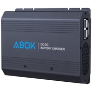 ABOK 500W Alternator Charger Fast DC-to-DC | For 95% Solar Generators/Power Stations, RV/Road Trips