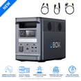 thumbnail image 1 of ABOK Ark2000 Expandable Power Station 2000W, 1536Wh LiFePO4 (Up to 3072Wh) for Home Backup, Blackouts & Hurricanes, 1 of 13