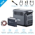thumbnail image 1 of ABOK Elux1 1024Wh Portable Power Station with 500W DC-DC Charger, 1800W LiFePO4 RV Battery Backup for Driving Recharge & Vanlife, 1 of 12