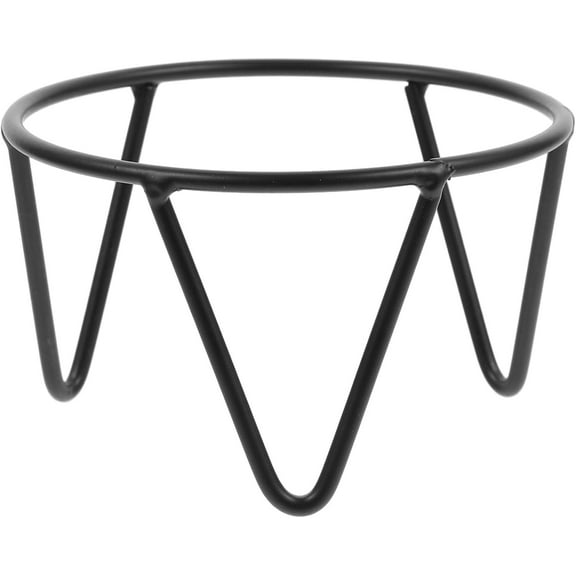 ABOOFAN Gazing Ball Stand Black Sphere Holder Outdoor Iron Gazing Globe Stand for Garden