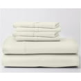 thumbnail image 1 of ABORN 700-Thread-Count, Egyptian Cotton, 6 PC Full Ivory 12" Deep Pockets Adult Bedsheet, 1 of 8