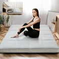 ABORON Futon Mattress Full Size 5" Thicken Japanese Floor Mattress