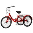 thumbnail image 1 of ABORON 26 inch 7 Speed Adult Tricycles , 3-Wheels Cruiser Bike with Basket, Trikes for Women, Men, Seniors,Adult, 1 of 12