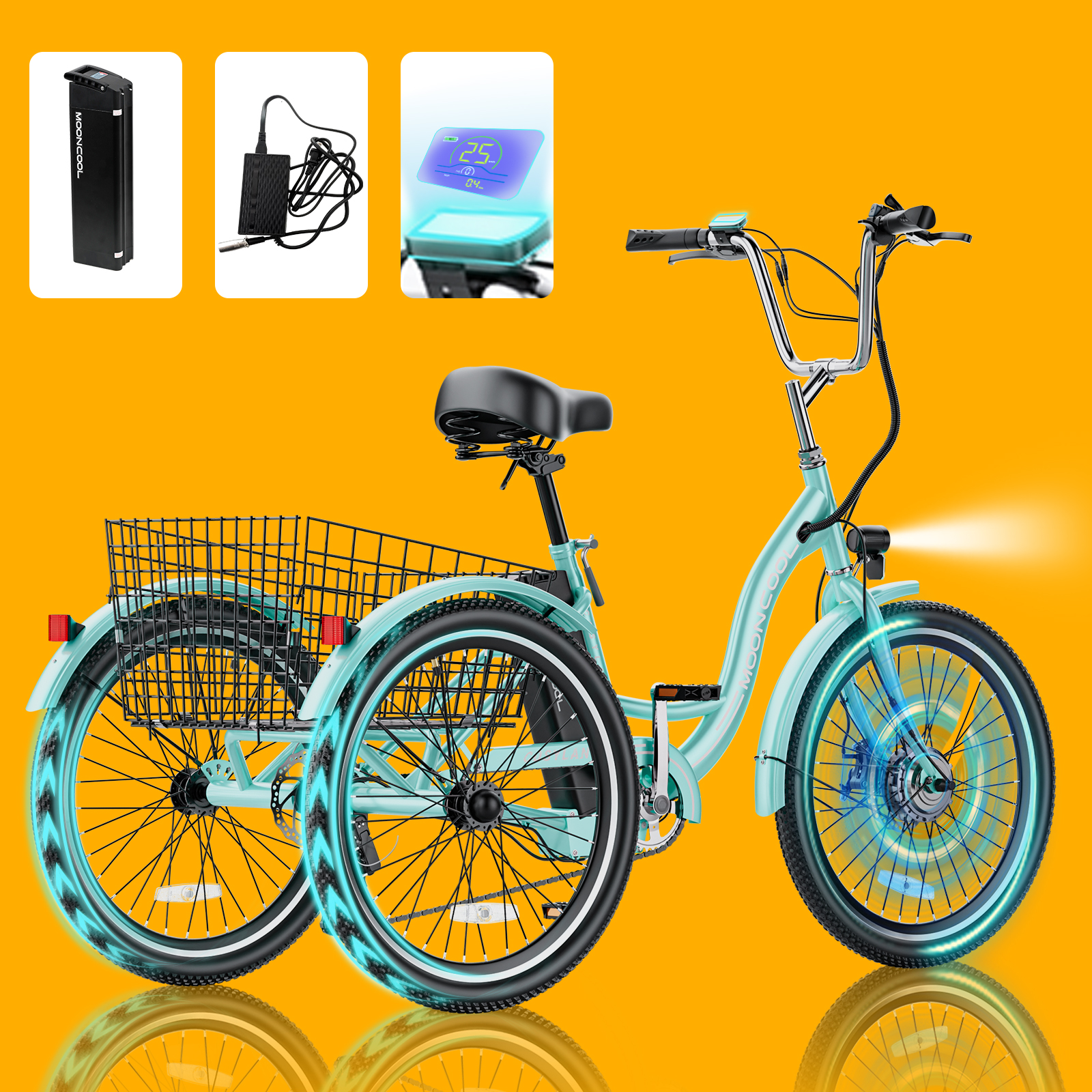 Kettler Rear Bike Basket