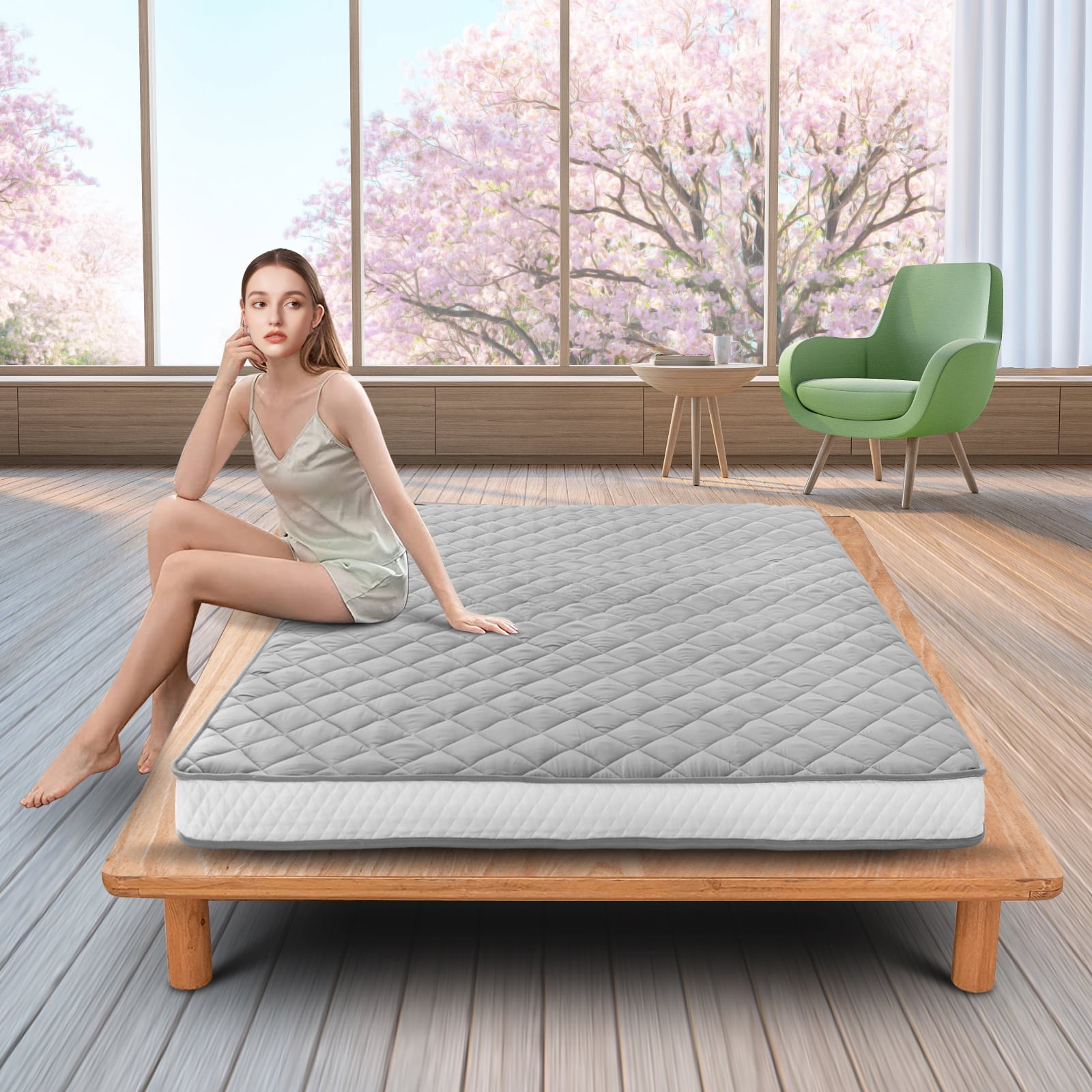 Diamond folding deals mattress