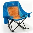 thumbnail image 1 of ABORON Oversized Heated Rocking Camping Chair for Adults- 400lbs Capacity Padded Camping Recliner w/ 3 Levels Heat - Folding Lawn Chair with Side Pockets for Camp Patio Backyard, 1 of 7