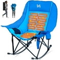thumbnail image 1 of ABORON Oversized Heated Rocking Camping Chair Adults, Folding Heated Rocker Chair, Heavy Duty Fully Padded Folding Chairs, Patio Rocking Chair with 3 Heat Levels, 1 of 8