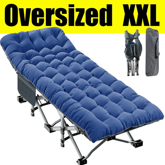 ABORON Oversized XL Folding Sleeping Cots for Adults, 900lb Loading