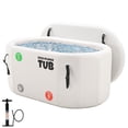 thumbnail image 1 of ABORON XL Ice Bath Tub Cold Plunge Tub with Cover for Athletes, 211 Gallons Cold Water Plunge Tubs, Portable Ice Bath at Home Outdoor, Water Chiller Compatible, 59.1in x 34.6in x 25.6in, 1 of 10