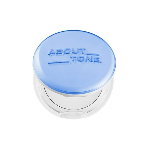 ABOUT TONE Air Fit Powder Pact, Makeup Setting Powder with Mirror and Puff, K-Beauty