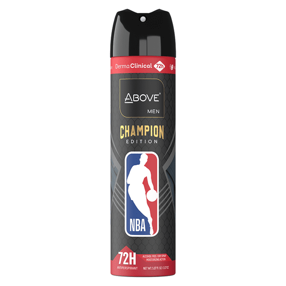 ABOVE NBA MEN CHAMPION EDITION ANTIPERSPIRANT DEODORANT 72H SPRAY