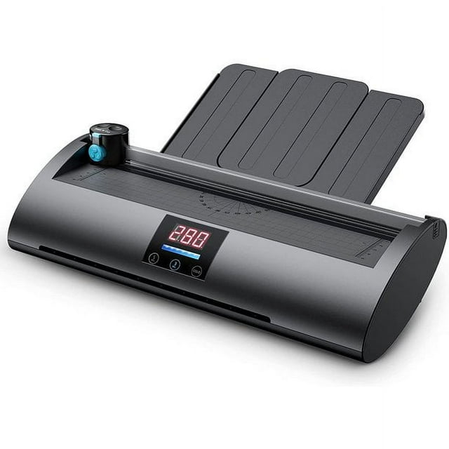 ABOX Laminator Pixseal Machine, 3in1 Hot & Cold Laminating with 2