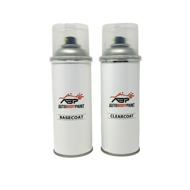 ABP Repair Paint 12 Oz Basecoat Color and 12 Oz Clearcoat (1K) Compatible With Sangria Red Metallic Ford Expedition || Code: JV