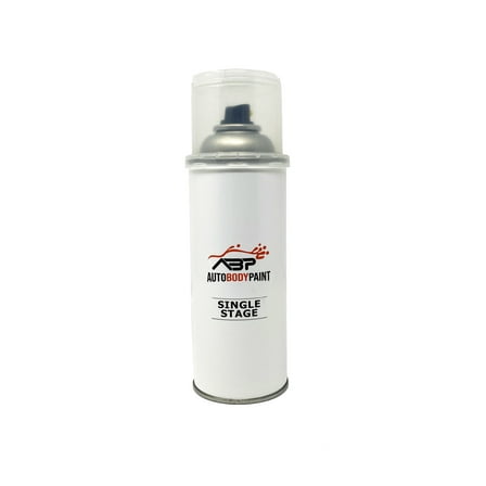 ABP Repair Paint 12 Oz Single Stage Color Compatible With Crystal Silver Metallic Volkswagen Fox || Code: L2047