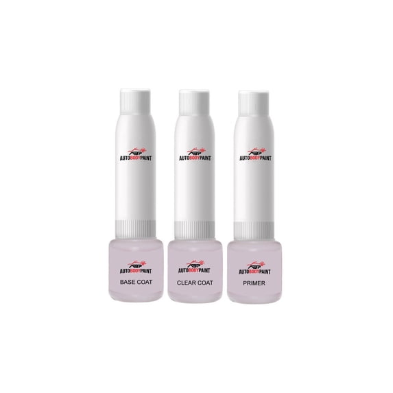 ABP Touch Up Basecoat Plus Clearcoat Plus Primer Spray Paint Kit Compatible with Luster Nickel Metallic MKZ Lincoln (9PGG)