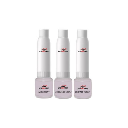ABP Touch Up Basecoat Plus Clearcoat Spray Paint Kit Compatible with Crystal Claret Tintcoat Volt Chevrolet (505Q)
