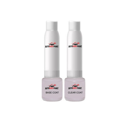 ABP Touch Up Basecoat Plus Clearcoat Spray Paint Kit Compatible with Hibiscusrot Pearl A4 Audi (7H)