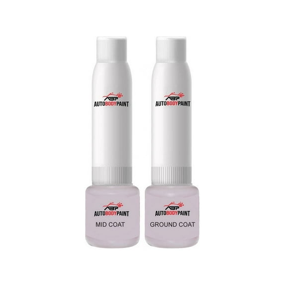 ABP Touch Up Basecoat Spray Paint Compatible with Ivory White Pearl 940 / 960 Volvo (430)