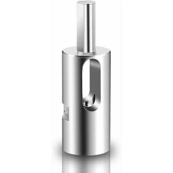 ABPETE 11 Gauge Twist Ties EZ Tool, Stainless Steel EZ Twist Fence Ties Drill Chuck Tool, Chain Link Fence Wire Twisting Tools Fits Most 3/8 Inch Keyless Drills