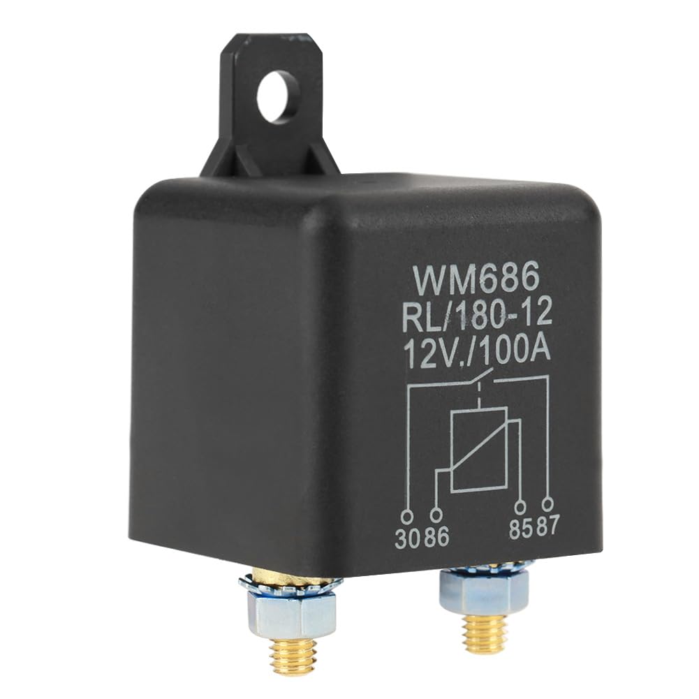 ABPETE 12V 100A Continuous Duty, 4 Pin High Current Relay, Split Relay ...