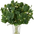 thumbnail image 1 of ABPETE 12pcs Artificial Mint Plant, Faux Greenery Plastic Houseplant Faux Stems Greenery for Garden Patio Planter Pathway Porch Kitchen Window Decor, 1 of 7